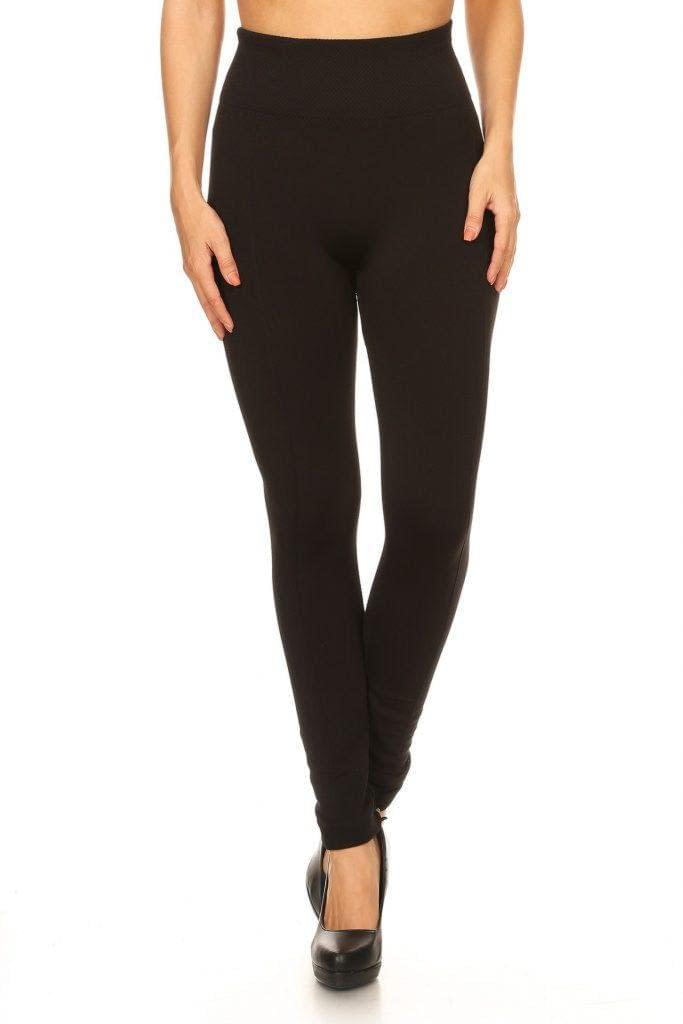 2Chique Boutique Women's Soft Fleece High Waist Leggings