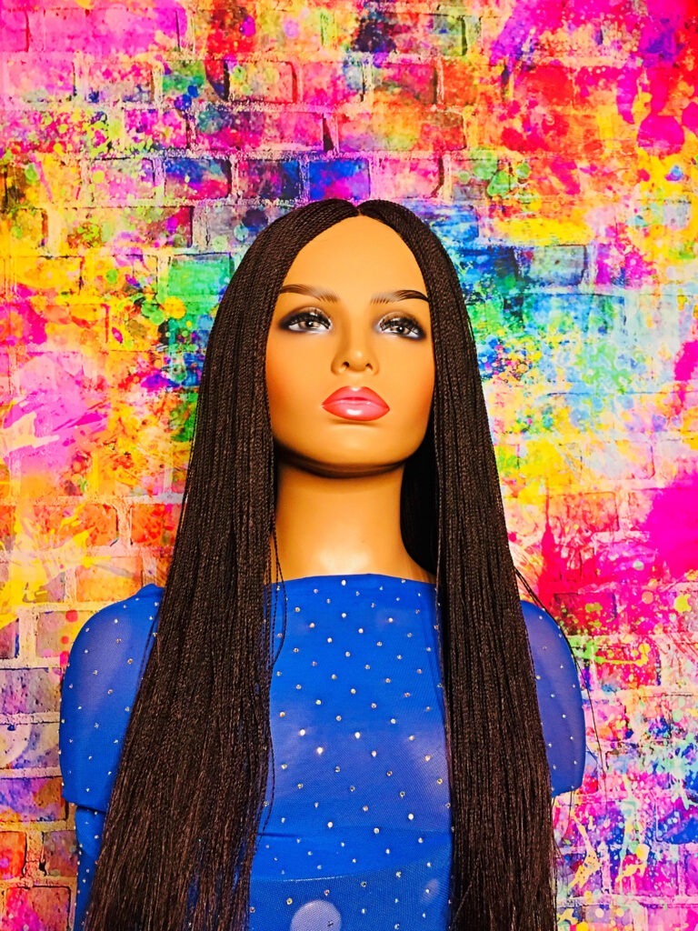 2Chique Boutique Women's Handmade Micro Twist Wig Color 33, 26 Inches