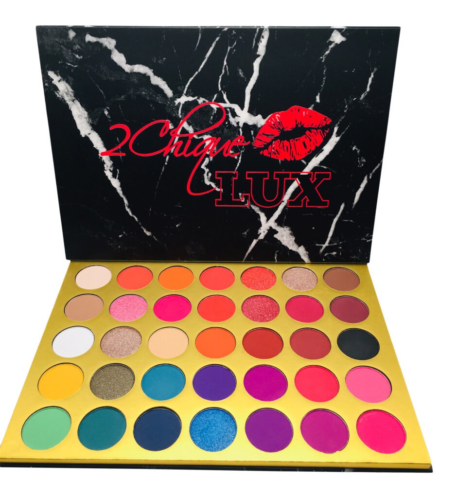 Eyeshadow Makeup Palette 35 Matte and Shimmer Colors Long Lasting and High Pigment (Style 40 Marble)