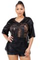 2Chique Boutique Women's Lace Top